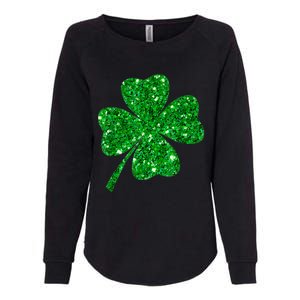 Sparkle Clover Irish Shirt For St Patricks &Amp; Pattys Day Womens California Wash Sweatshirt