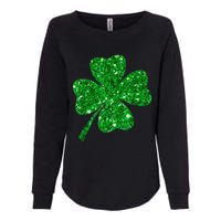 Sparkle Clover Irish Shirt For St Patricks &Amp; Pattys Day Womens California Wash Sweatshirt