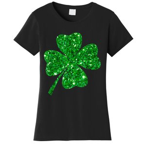 Sparkle Clover Irish Shirt For St Patricks &Amp; Pattys Day Women's T-Shirt