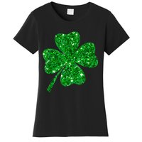 Sparkle Clover Irish Shirt For St Patricks &Amp; Pattys Day Women's T-Shirt