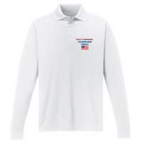 Sorry Communists IM Grilling Today Performance Long Sleeve Polo