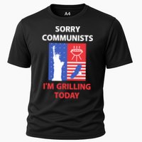Sorry Communists IM Grilling Today Cooling Performance Crew T-Shirt