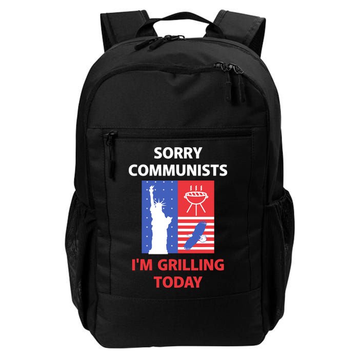 Sorry Communists IM Grilling Today Backpack