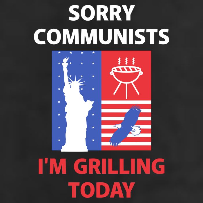 Sorry Communists IM Grilling Today Adult Drive Performance Visor