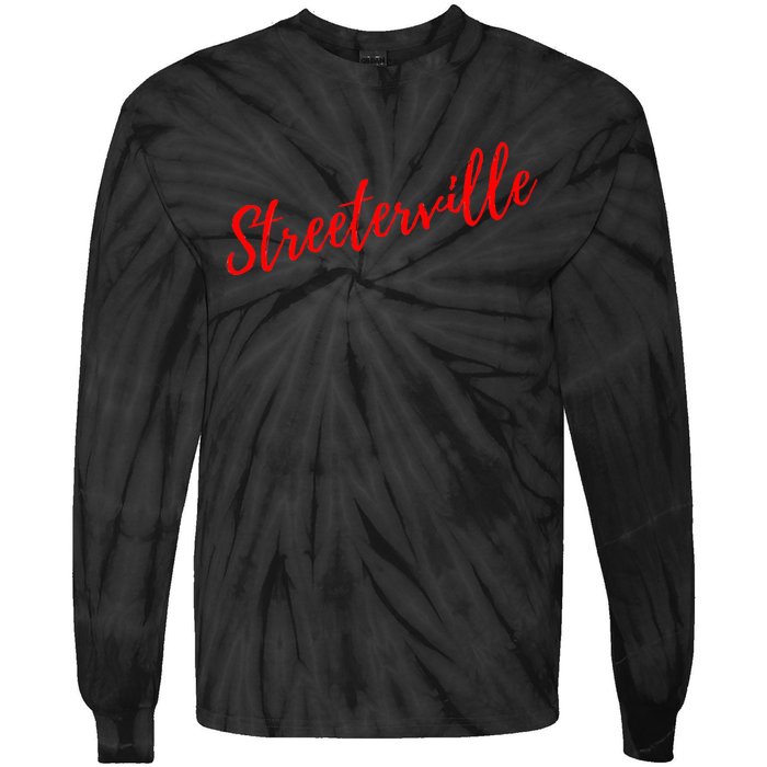 Streeterville Chicago Il Fans Tie-Dye Long Sleeve Shirt