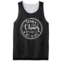 Some Call It Chaos We Call It Art Class Art Teacher Gift Mesh Reversible Basketball Jersey Tank