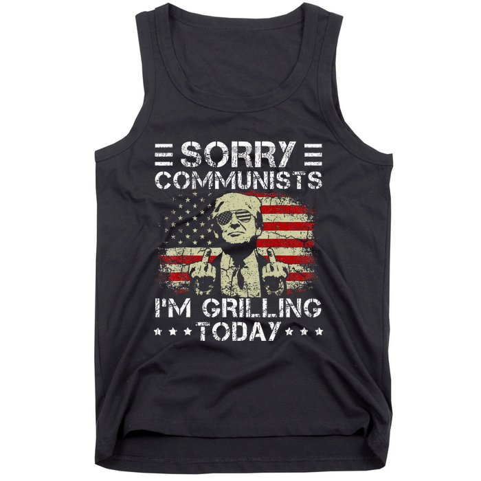 Sorry Communists IM Grilling Today Tank Top