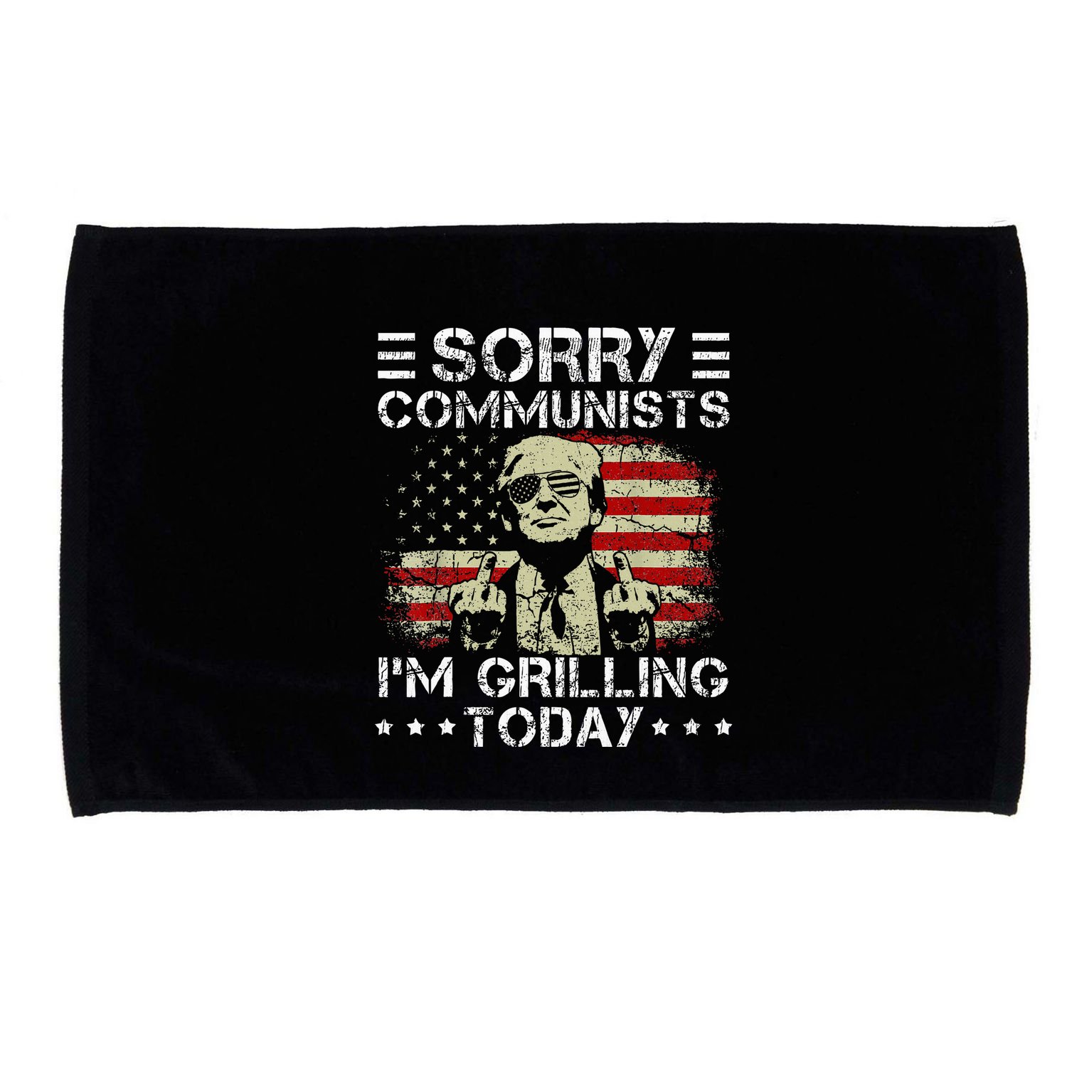 Sorry Communists IM Grilling Today Microfiber Hand Towel