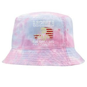 Sorry Communists IM Grilling Today Tie-Dyed Bucket Hat