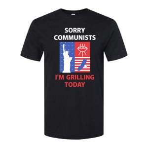 Sorry Communists Im Grilling Today Softstyle CVC T-Shirt