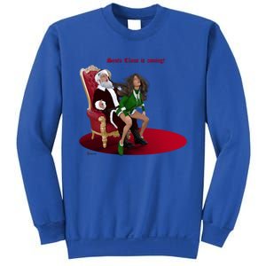 Santa Claus Is Coming! Gift Sweatshirt