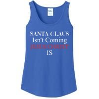 Santa Claus IsnT Coming Jesus Christ Is Gift Ladies Essential Tank