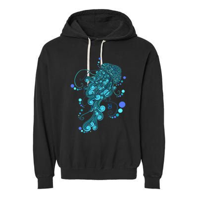 String Cheese Incident Jelly Fish Garment-Dyed Fleece Hoodie