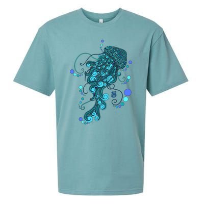 String Cheese Incident Jelly Fish Sueded Cloud Jersey T-Shirt