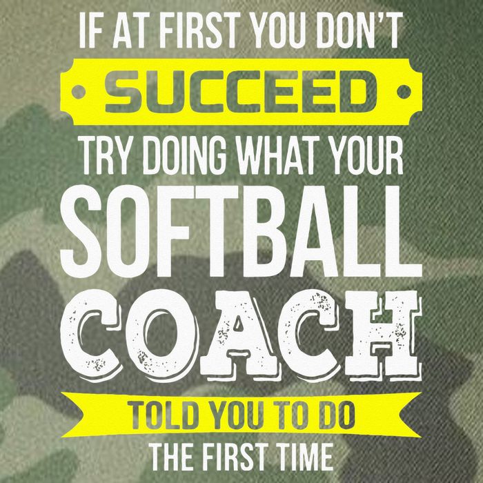 Softball Coach If At First You Dont Succeed Funny Legacy Tie Dye Trucker Hat