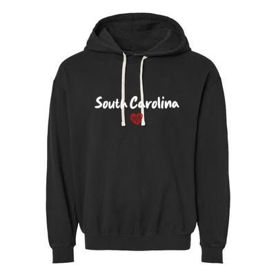 South Carolina I Love South Carolina Classic Garment-Dyed Fleece Hoodie