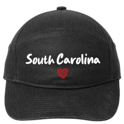 South Carolina I Love South Carolina Classic 7-Panel Snapback Hat