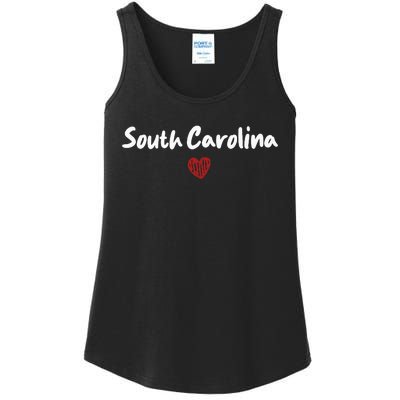 South Carolina I Love South Carolina Classic Ladies Essential Tank