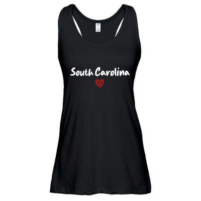 South Carolina I Love South Carolina Classic Ladies Essential Flowy Tank