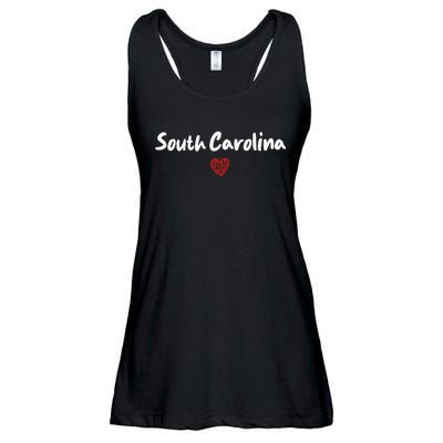 South Carolina I Love South Carolina Classic Ladies Essential Flowy Tank