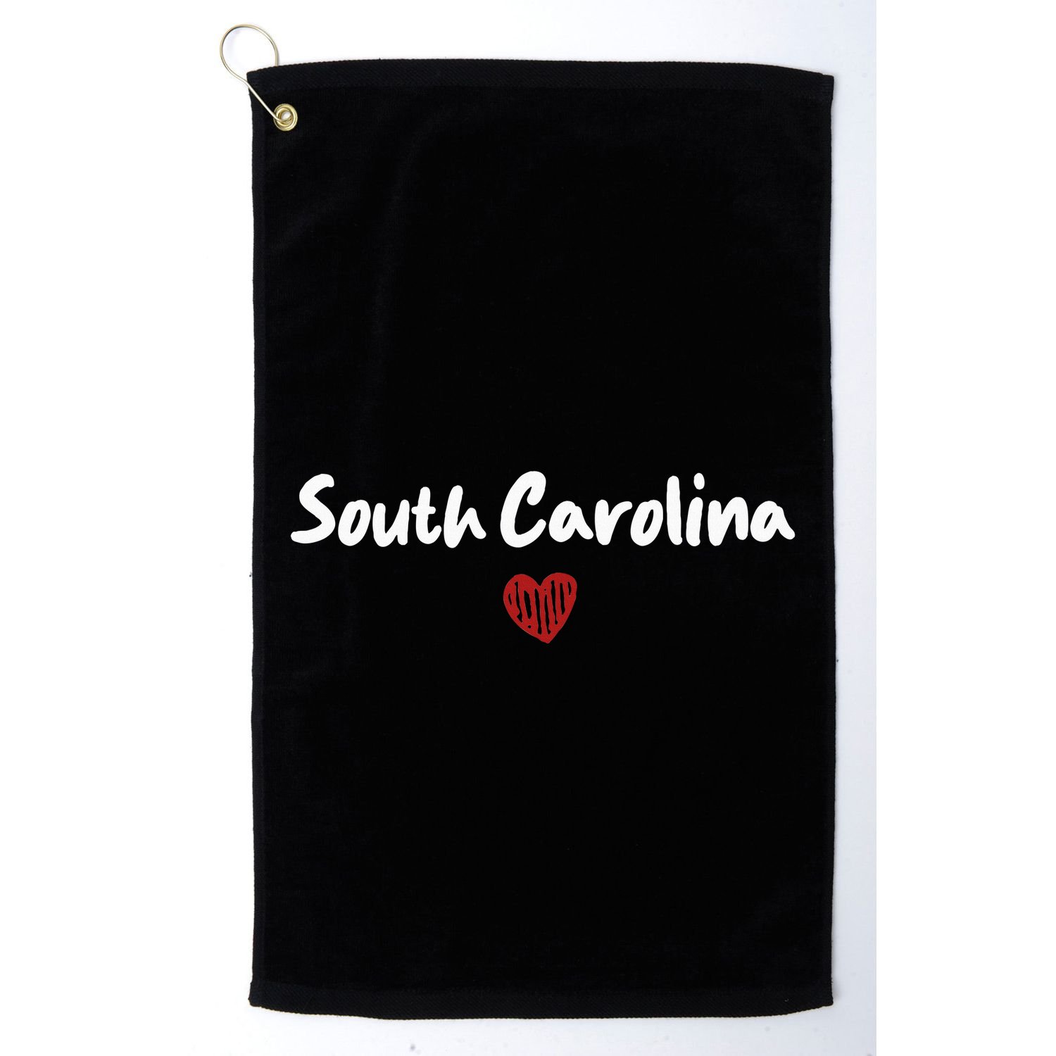 South Carolina I Love South Carolina Classic Golf Towel