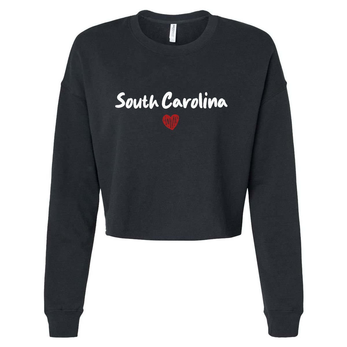 South Carolina I Love South Carolina Classic Cropped Pullover Crew