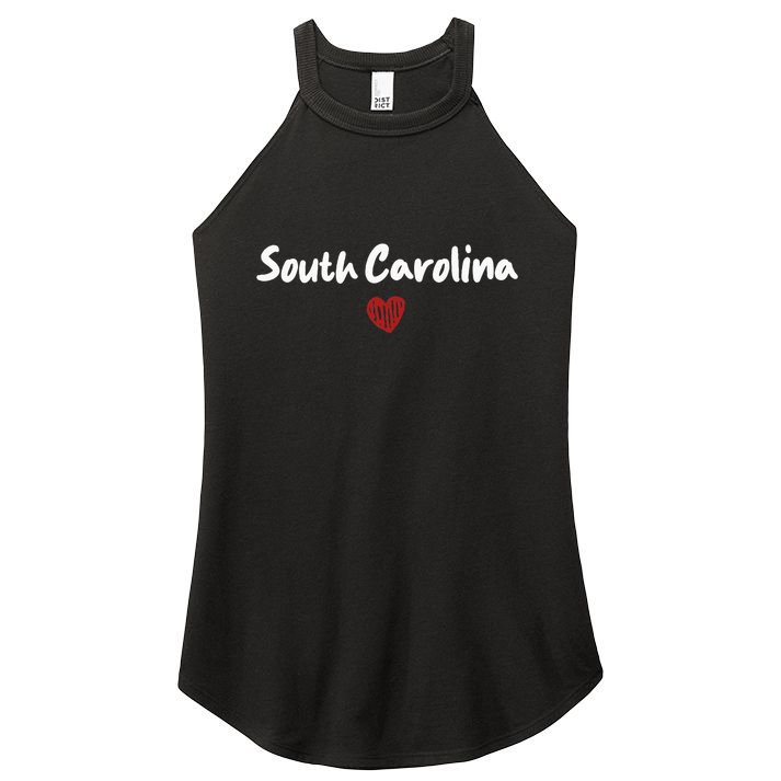 South Carolina I Love South Carolina Classic Women's Perfect Tri Rocker Tank