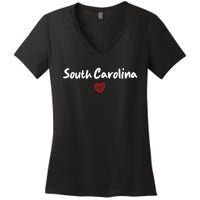 South Carolina I Love South Carolina Classic Women's V-Neck T-Shirt