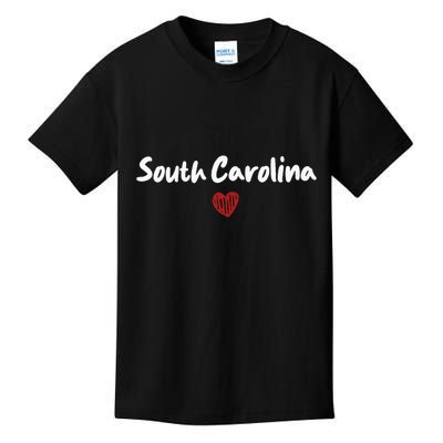 South Carolina I Love South Carolina Classic Kids T-Shirt