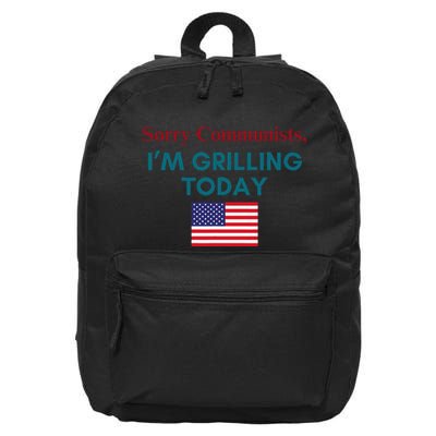 Sorry Communists IM Grilling Today 16 in Basic Backpack