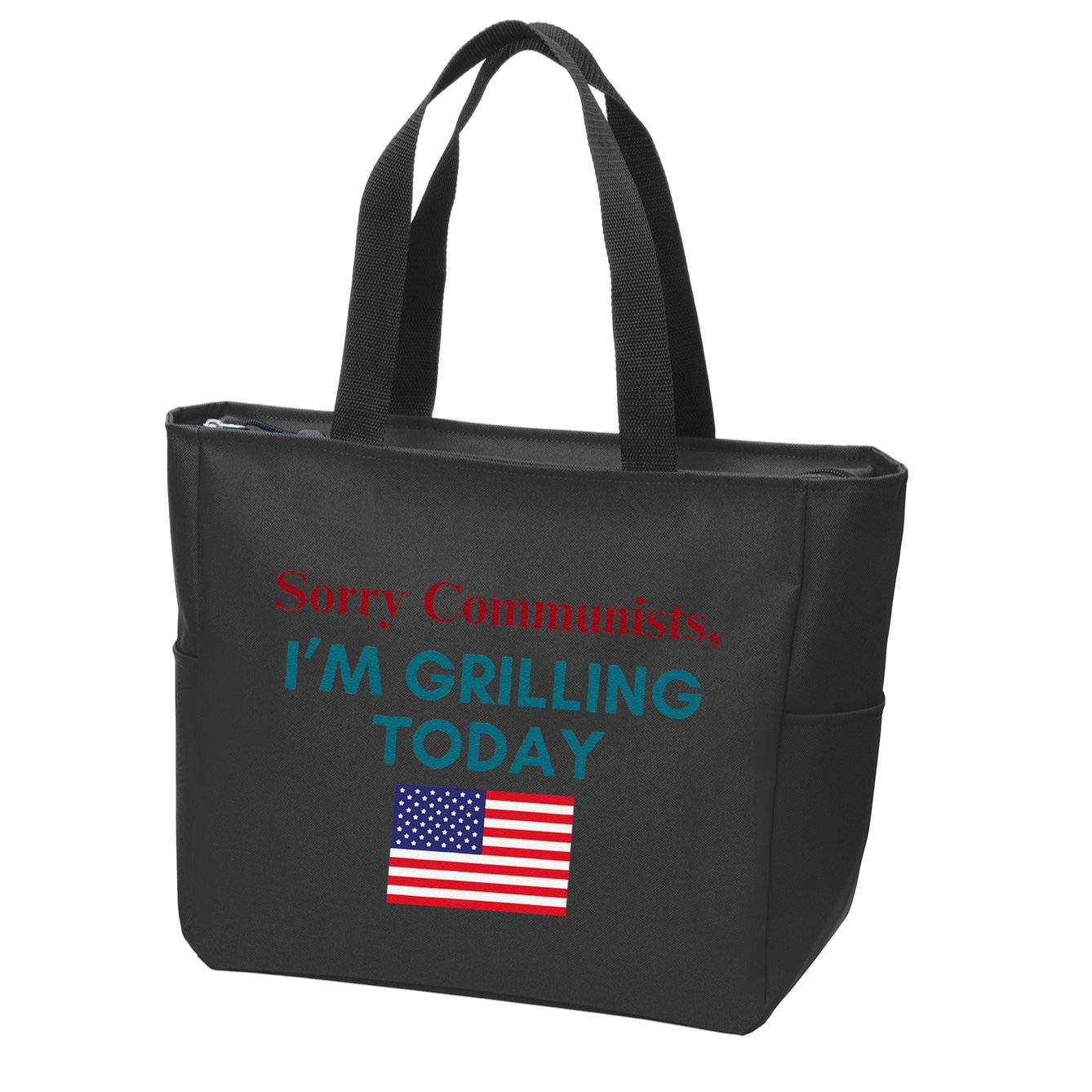 Sorry Communists IM Grilling Today Zip Tote Bag