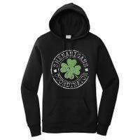 Shenanigans Coordinator Irish Clovers St Patricks Day Women's Pullover Hoodie