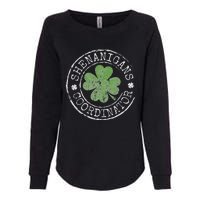 Shenanigans Coordinator Irish Clovers St Patricks Day Womens California Wash Sweatshirt