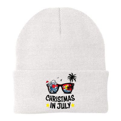 Sunglasses Christmas In July Santa Hat Summer Vacation Cute Knit Cap Winter Beanie