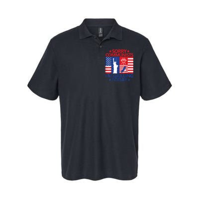 Sorry Communists Im Grilling Today Funny 4th Of July Bbq Softstyle Adult Sport Polo