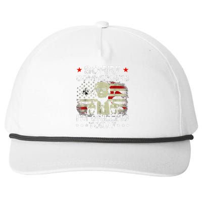 Sorry Communists Im Grilling Today Funny 4th Of July Bbq Snapback Five-Panel Rope Hat