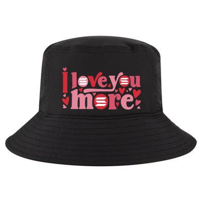 Solana Crypto I Love You More Cryptocurrency Pink Heart Premium Cool Comfort Performance Bucket Hat