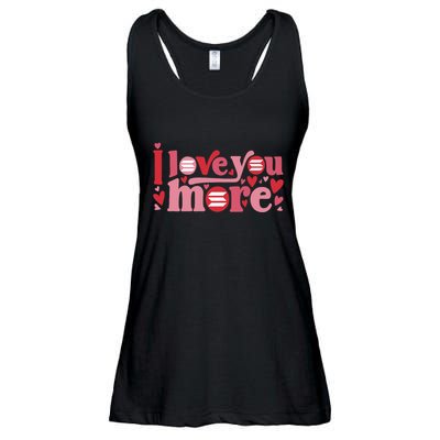 Solana Crypto I Love You More Cryptocurrency Pink Heart Premium Ladies Essential Flowy Tank