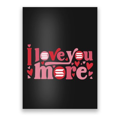 Solana Crypto I Love You More Cryptocurrency Pink Heart Premium Poster