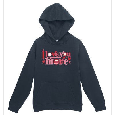 Solana Crypto I Love You More Cryptocurrency Pink Heart Premium Urban Pullover Hoodie