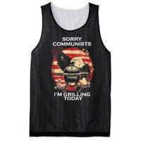 Sorry Communists Im Grilling Today Funny 4th Of July Bbq Mesh Reversible Basketball Jersey Tank