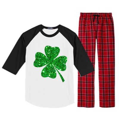 Clover Irish Shirt For St Patricks & Pattys Day Raglan Sleeve Pajama Set