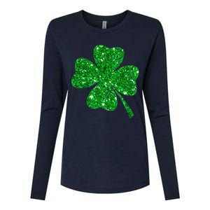 Clover Irish Shirt For St Patricks & Pattys Day Womens Cotton Relaxed Long Sleeve T-Shirt