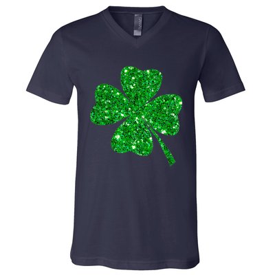 Clover Irish Shirt For St Patricks & Pattys Day V-Neck T-Shirt