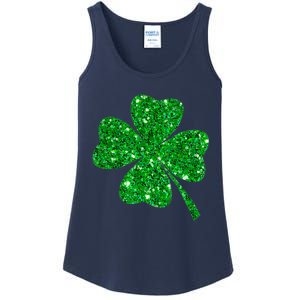 Clover Irish Shirt For St Patricks & Pattys Day Ladies Essential Tank