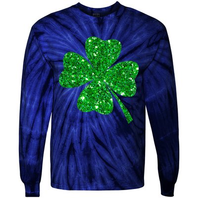 Clover Irish Shirt For St Patricks & Pattys Day Tie-Dye Long Sleeve Shirt