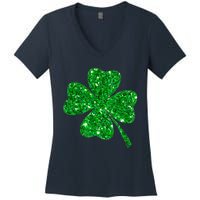 Clover Irish Shirt For St Patricks & Pattys Day Women's V-Neck T-Shirt