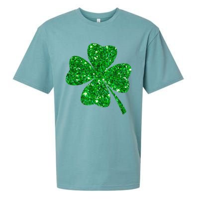 Clover Irish Shirt For St Patricks & Pattys Day Sueded Cloud Jersey T-Shirt