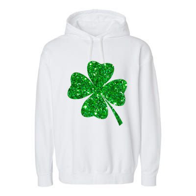 Clover Irish Shirt For St Patricks & Pattys Day Garment-Dyed Fleece Hoodie