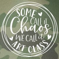 Some Call It Chaos We Call It Art Class Art Teacher Gift Legacy Tie Dye Trucker Hat
